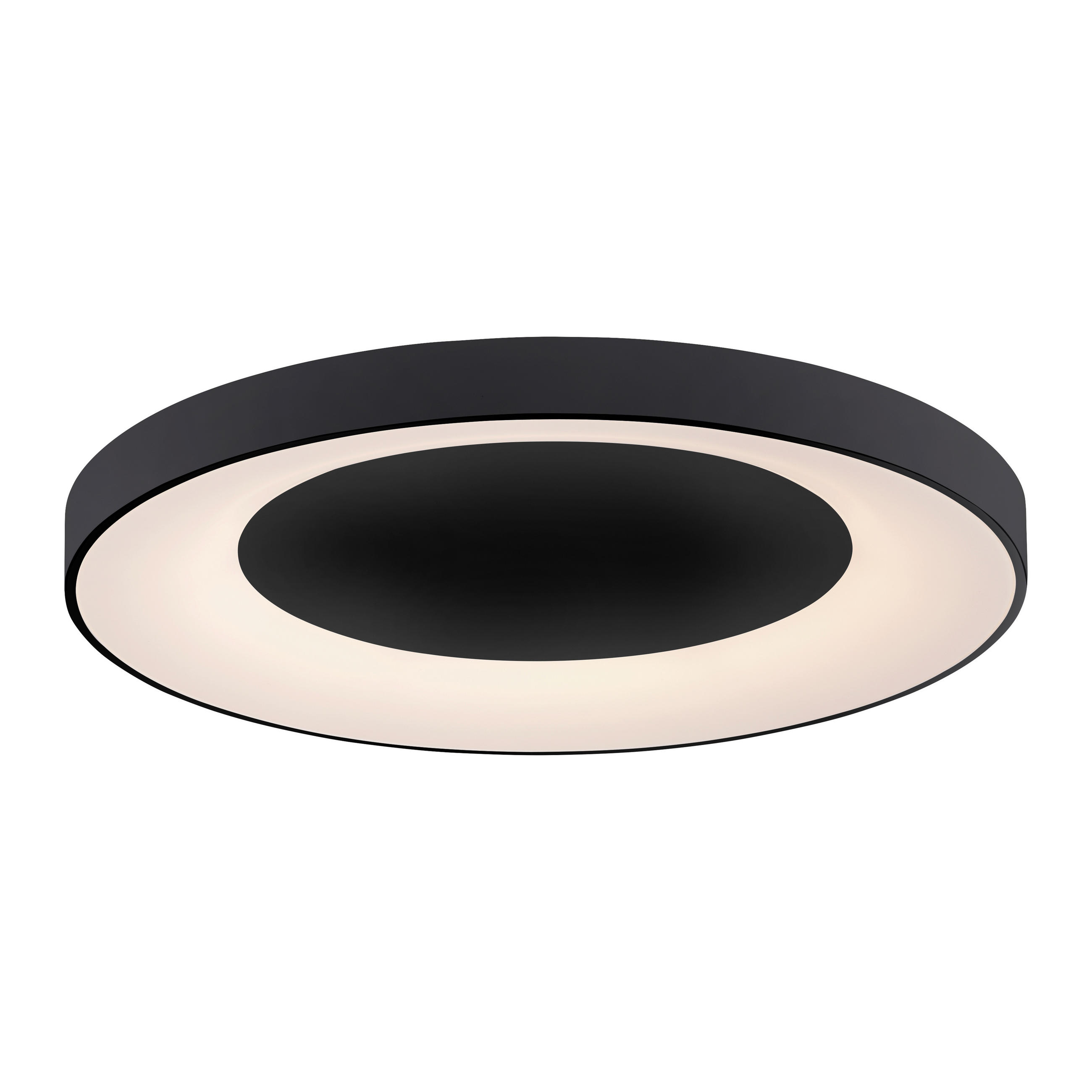 Just Light LED-Deckenleuchte Anika Anthrazit 70x7.7x70 cm