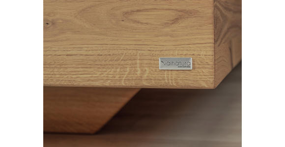 BOXSPRINGBETT 200/200 cm  in Waldgrün, Wildeiche  - Waldgrün/Wildeiche, Natur, Holz/Textil (200/200cm) - Valnatura