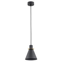 HÄNGELEUCHTE 100/14,5/14,5 cm  - Goldfarben/Schwarz, Basics, Metall (100/14,5/14,5cm)