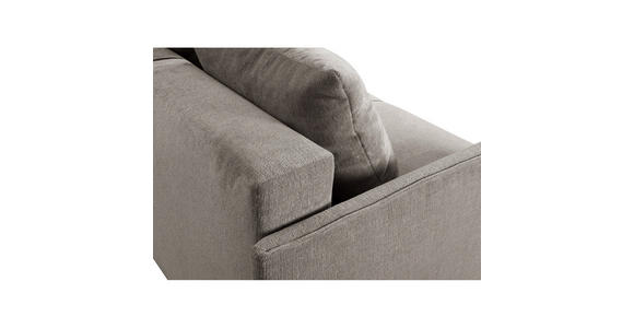 SCHLAFSOFA Chenille Hellgrau  - Beige/Hellgrau, Design, Holz/Textil (205/75/100cm) - Xora