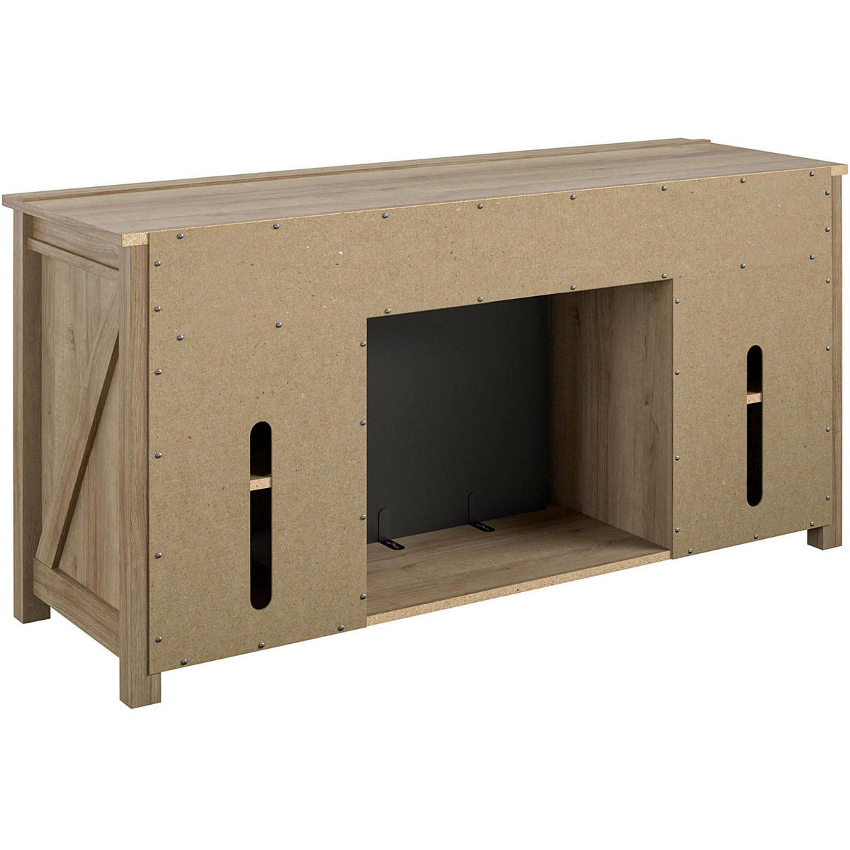 LOWBOARD Franklin  in 151/75/40 cm  - Eichefarben/Braun, Design, Holzwerkstoff/Metall (151/75/40cm) - MID.YOU