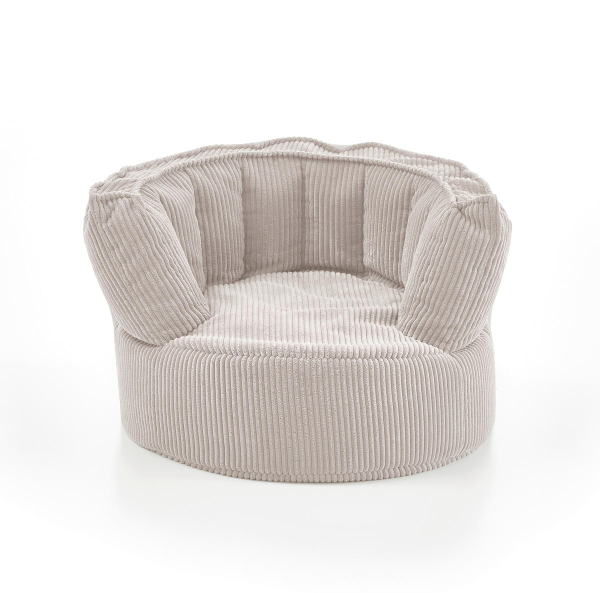 SITZSACK SNUGGLE Cord Beige  - Beige, Basics, Textil (75/55/72cm) - MID.YOU