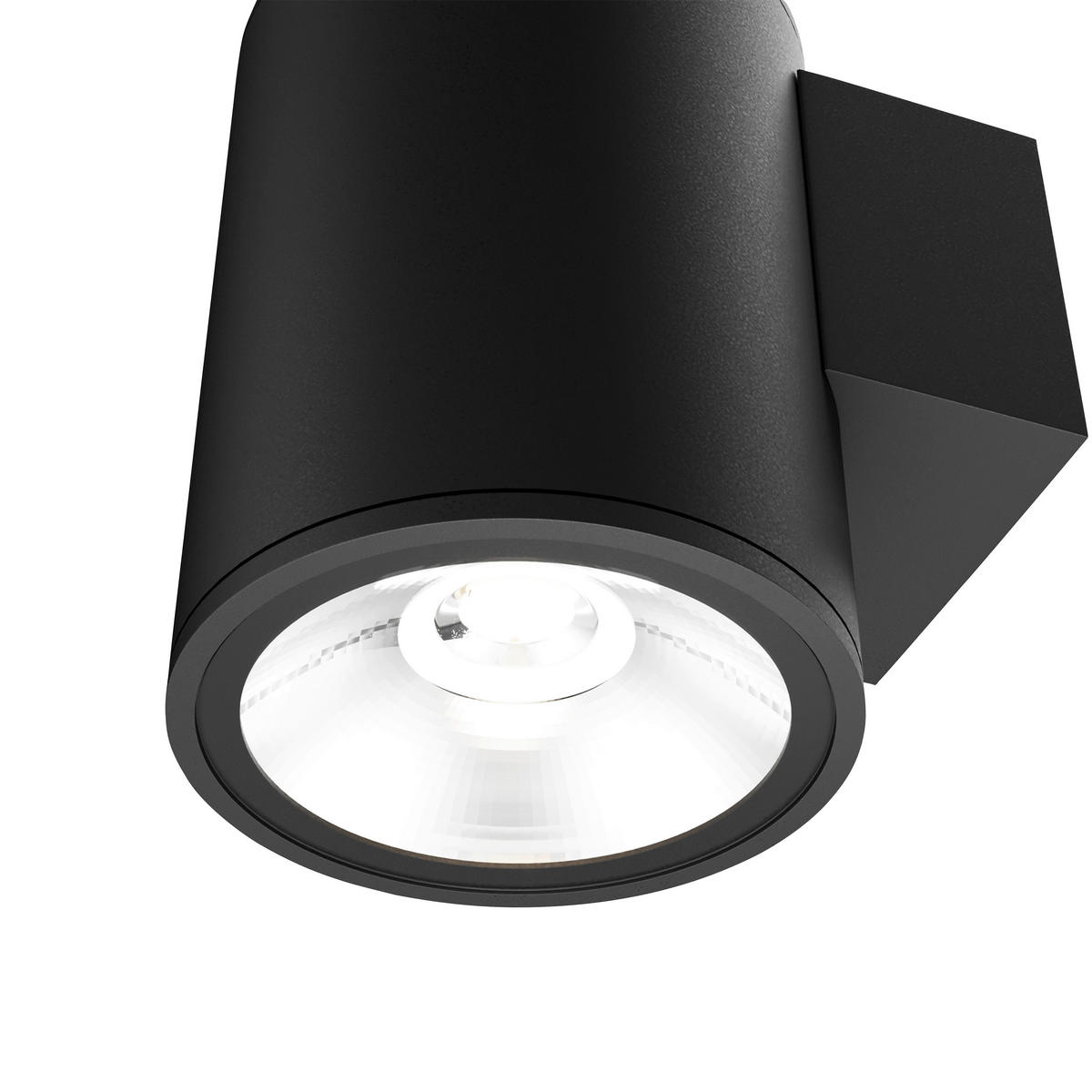 VENKOVNÍ NÁSTĚNNÉ SVÍTIDLO - barvy grafitu, Basics, kov/sklo (11,7/12/9cm)