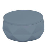 DÓZA NA VATU modrá - modrá, Basics, plast (10,5/6,0cm) - Kleine Wolke