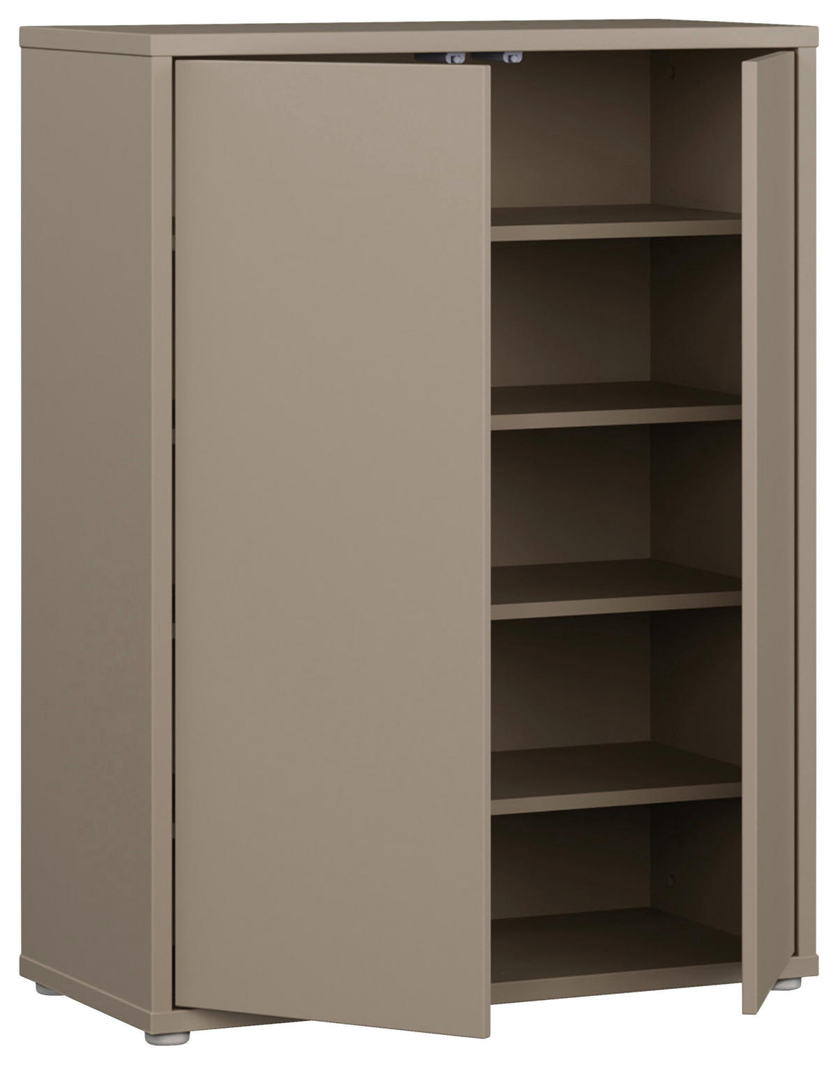 SCHUHSCHRANK Alice Springs  in 74,5/99,1/34,9 cm  - Taupe/Grau, MODERN, Holzwerkstoff/Kunststoff (74,5/99,1/34,9cm) - Modern Living