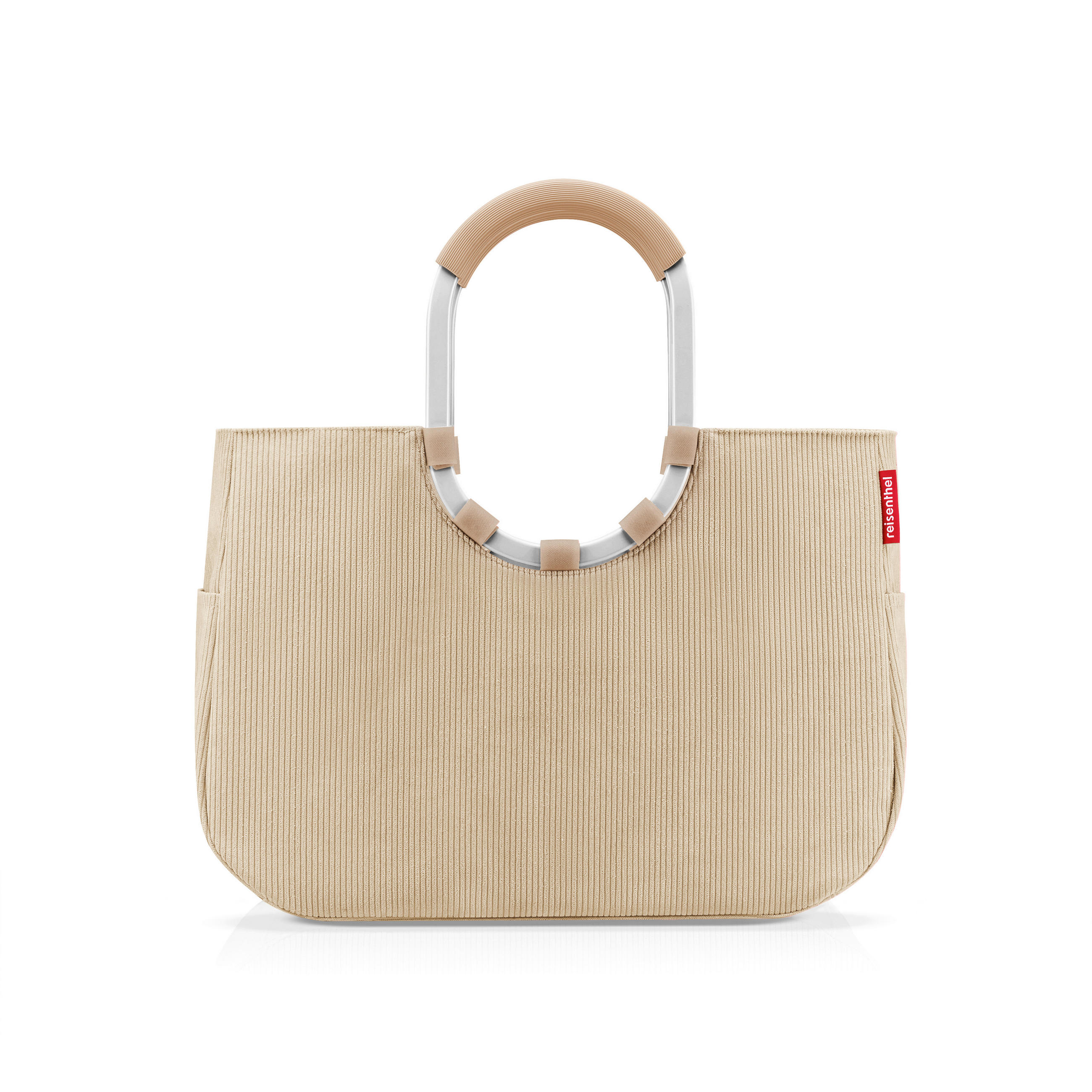 EINKAUFSTASCHE  - Beige, Basics, Textil (46/34,5/25cm) - Reisenthel