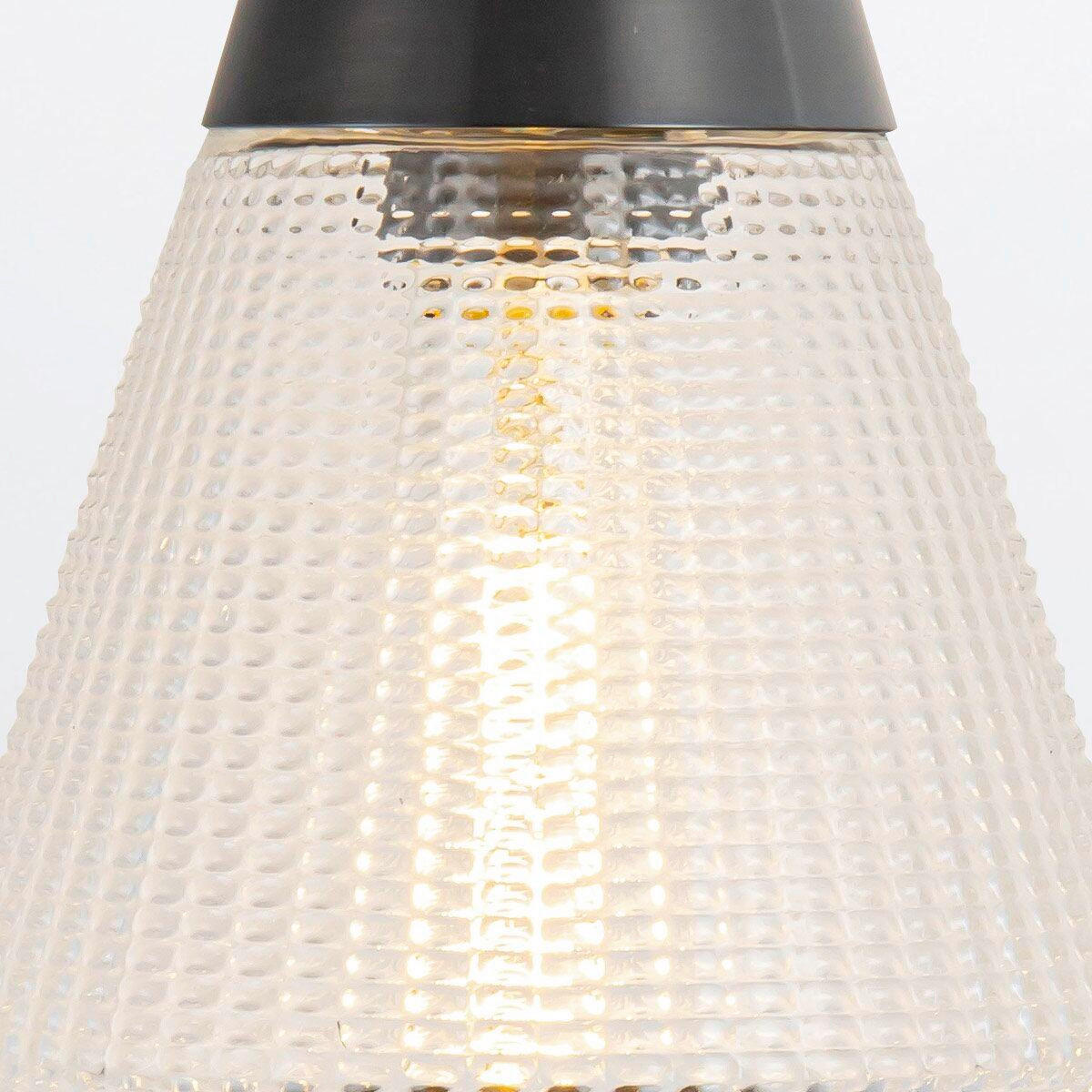 WANDLEUCHTE   - Bronzefarben, KONVENTIONELL, Glas/Metall (29,5/15,2/19,1cm) - Elstead Lighting