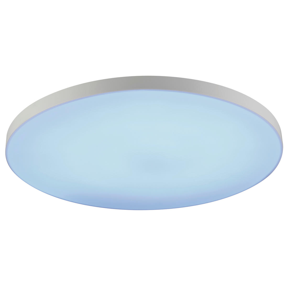 LED-DECKENLEUCHTE 60/6 cm    - Weiß, Design, Kunststoff/Metall (60/6cm)