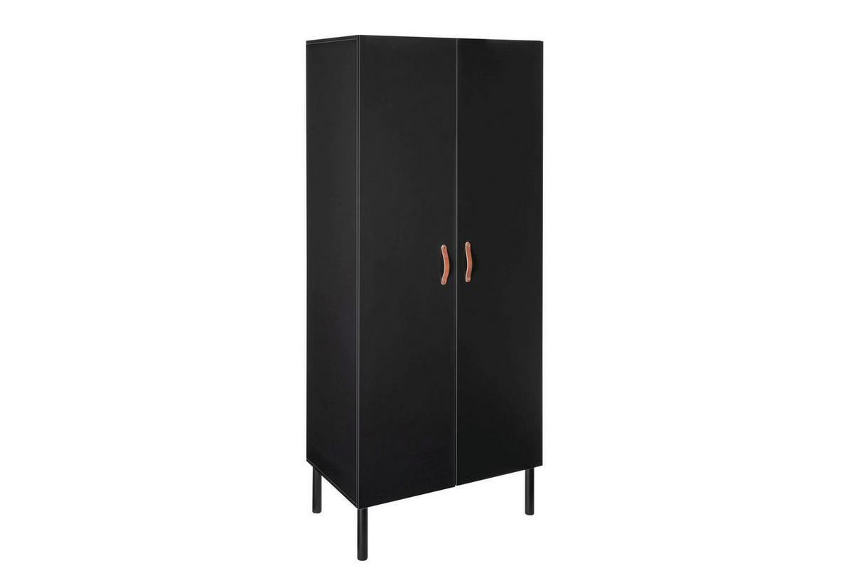 BABYZIMMER Meldody black  - Schwarz, Basics, Holz/Holzwerkstoff - Schardt