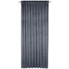 FERTIGVORHANG  blickdicht   135/245 cm  - Dunkelgrau, Basics, Textil (135/245cm) - Esposa