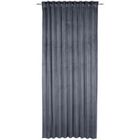FERTIGVORHANG  blickdicht   135/245 cm  - Dunkelgrau, Basics, Textil (135/245cm) - Esposa