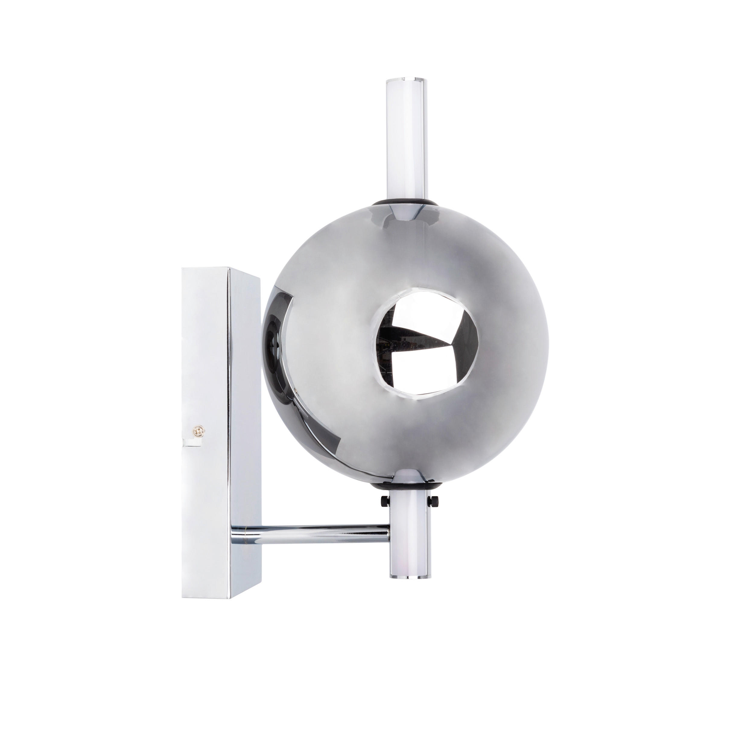 LED-WANDLEUCHTE Nova 18/22,2/31,3 cm   - Design, Glas/Metall (18/22,2/31,3cm) - Näve