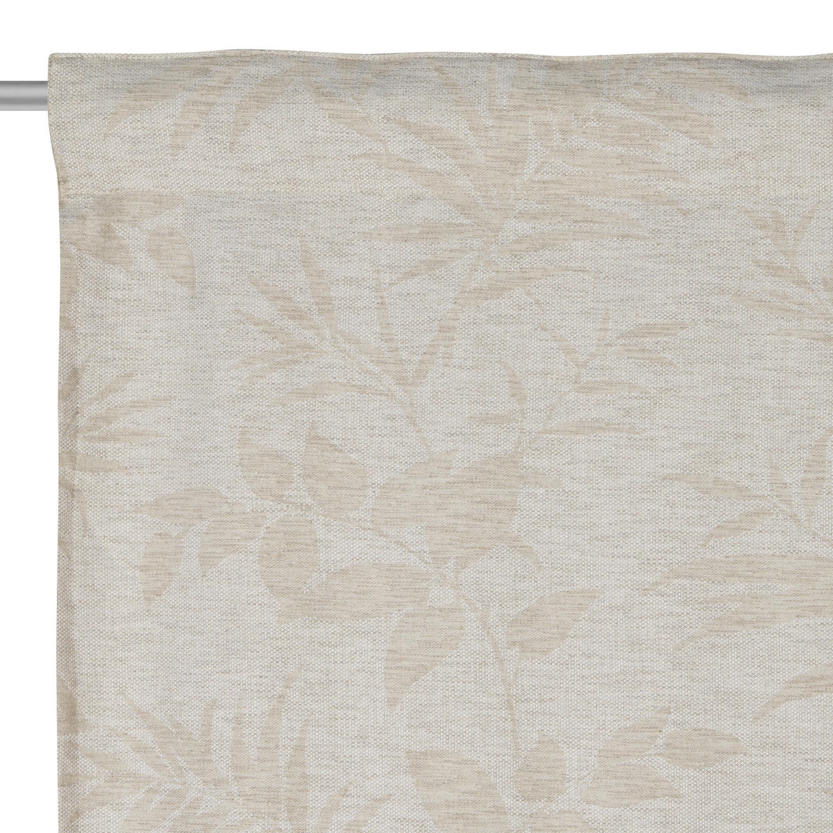 KÉSZFÜGGÖNY részben fényzáró  - bézs, Konventionell, textil (140/245cm) - Esposa