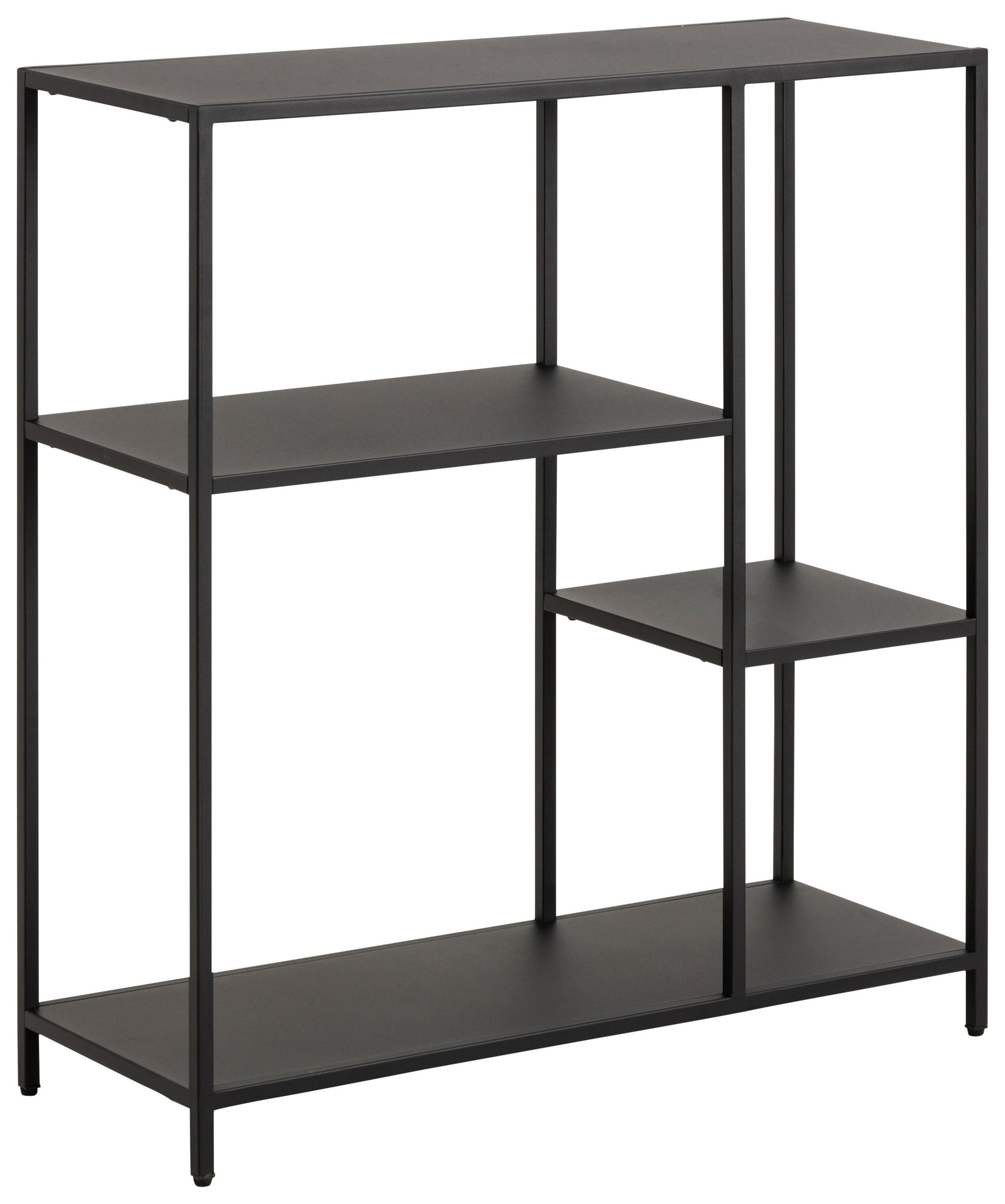 REGALELEMENT Schwarz - Schwarz, KONVENTIONELL, Metall (79,5/86/30cm) - MID.YOU