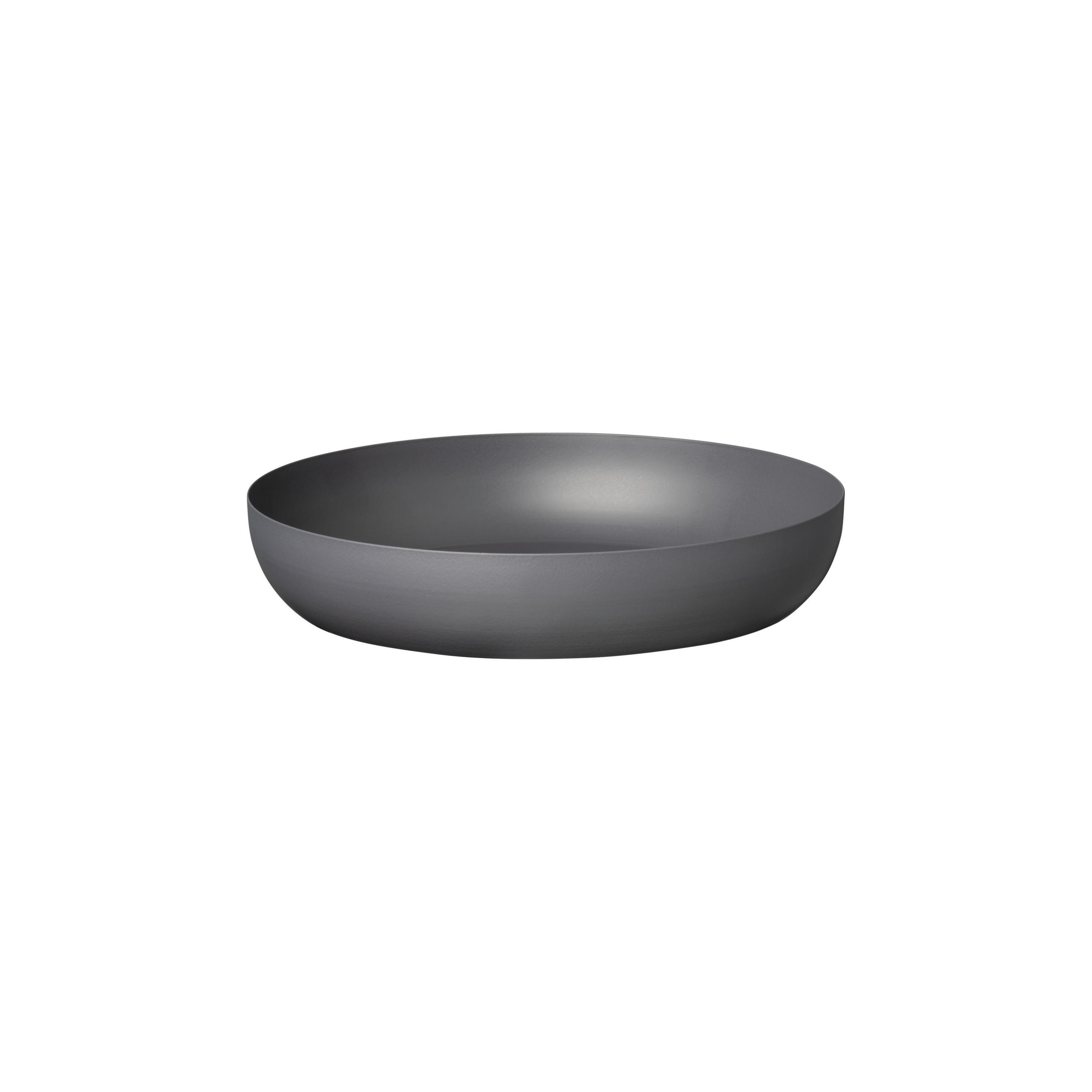 DEKOTELLER - Anthrazit, Basics, Metall (25/5cm) - Blomus