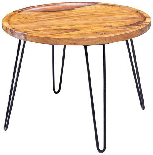 MID.YOU KONFERENČNÝ STOLÍK, farba indického palisandra, drevo, 60/60/45 cm