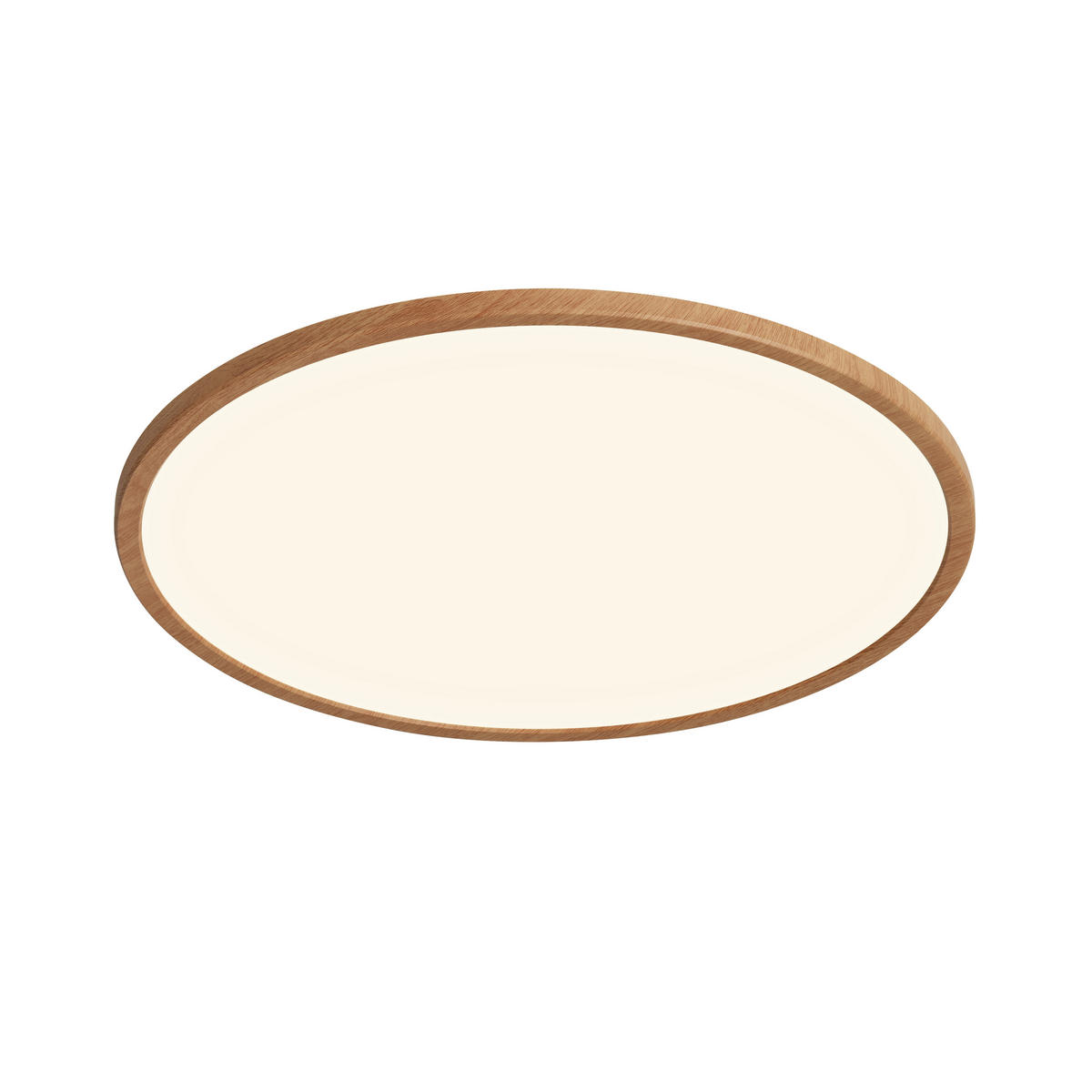 LED-DECKENLEUCHTE Oja 42,4/2,3 cm   - Buchefarben, Design, Kunststoff (42,4/2,3cm) - Nordlux