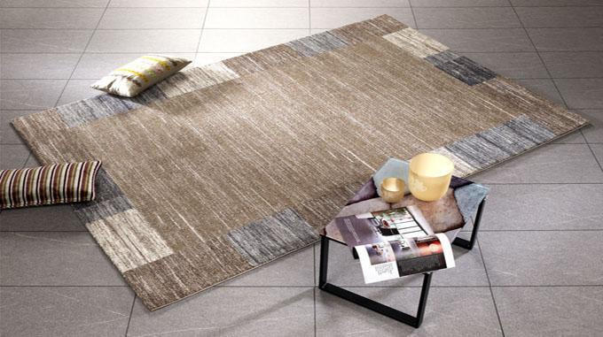 WEBTEPPICH 140/200 cm Sofi Star Braun, Beige  - Beige/Braun, Basics, Textil (140/200cm) - Novel