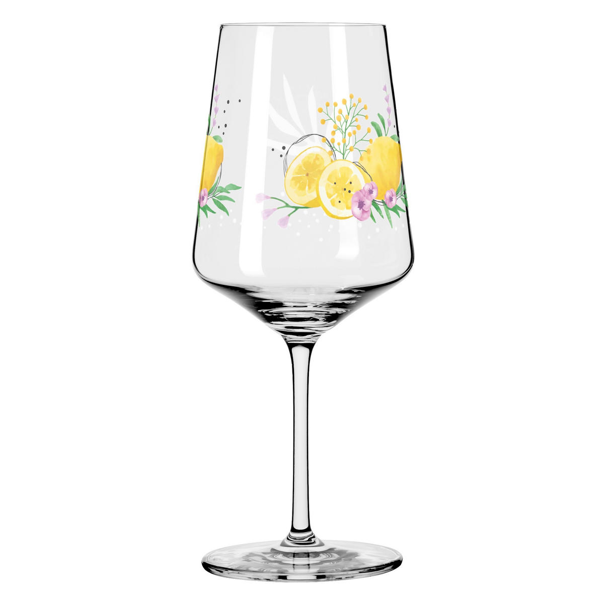 SPRITZERGLAS 544 ml 2-teilig  - Gelb/Lila, LIFESTYLE, Glas (9,3/22,5/9,3cm) - Ritzenhoff