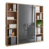AKTENSCHRANK Sonoma Eiche, Anthrazit Hochglanz  - Anthrazit Hochglanz/Sonoma Eiche, MODERN, Holzwerkstoff (173/186/33cm) - MID.YOU