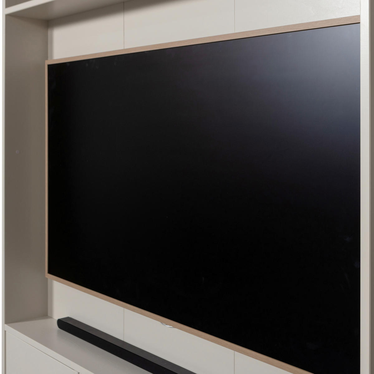 WOHNWAND  in Grau  160/215/40 cm  - Grau, Design, Holz (160/215/40cm) - Livetastic