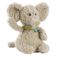 KUSCHELTIER Elefant Erik  - Hellgrau, Basics, Textil (19/11/7cm) - Fehn