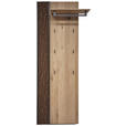GARDEROBENPANEEL  in 79/196/35 cm  - Eichefarben, Design, Holz/Metall (79/196/35cm) - Johann Jakob
