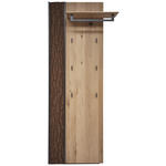 GARDEROBENPANEEL  in 79/196/35 cm  - Eichefarben, Design, Holz/Metall (79/196/35cm) - Johann Jakob