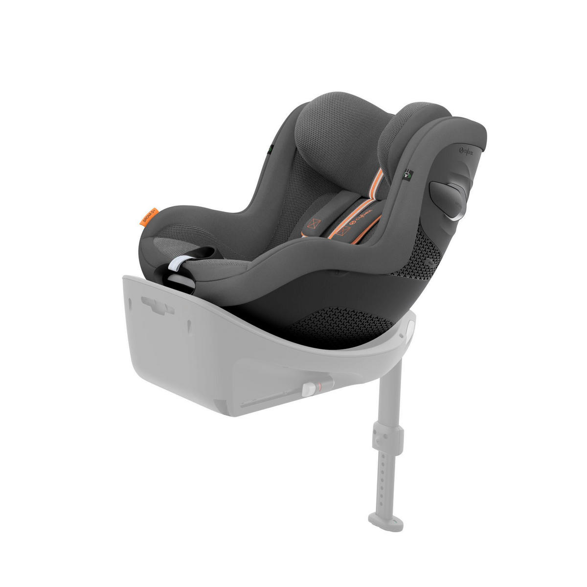 KINDERAUTOSITZ Sirona G i-Size+  - Grau, Basics, Kunststoff/Textil (71/44/75cm) - cybex GOLD