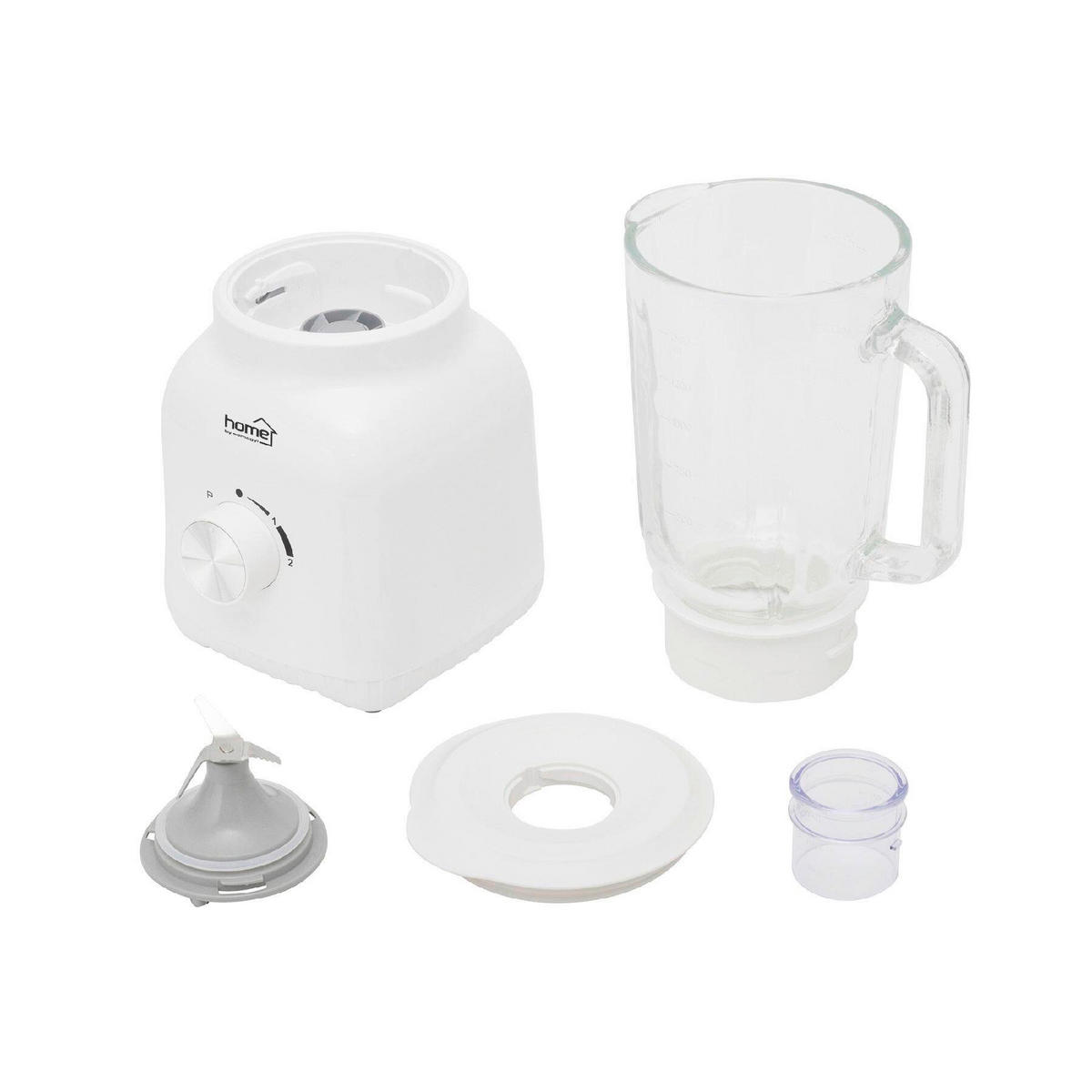 TURMIXGÉP - fehér, Basics, műanyag (21/39/19cm)