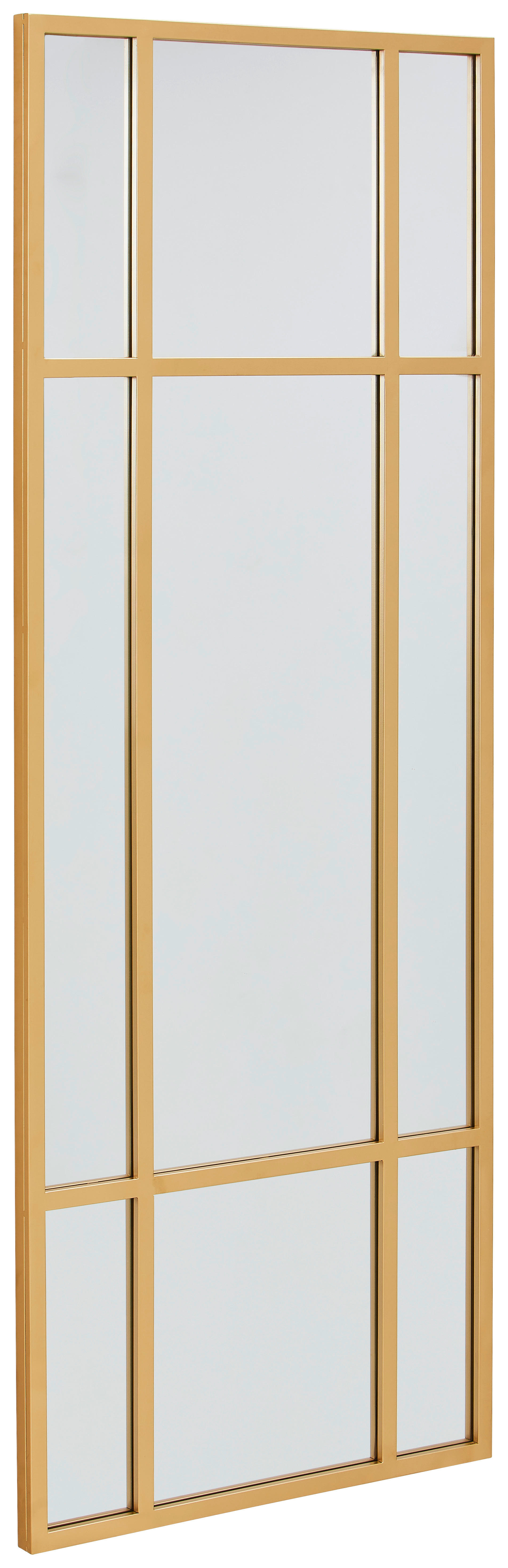 WANDSPIEGEL 60/160/3 cm    - Goldfarben, Design, Glas/Metall (60/160/3cm) - MID.YOU
