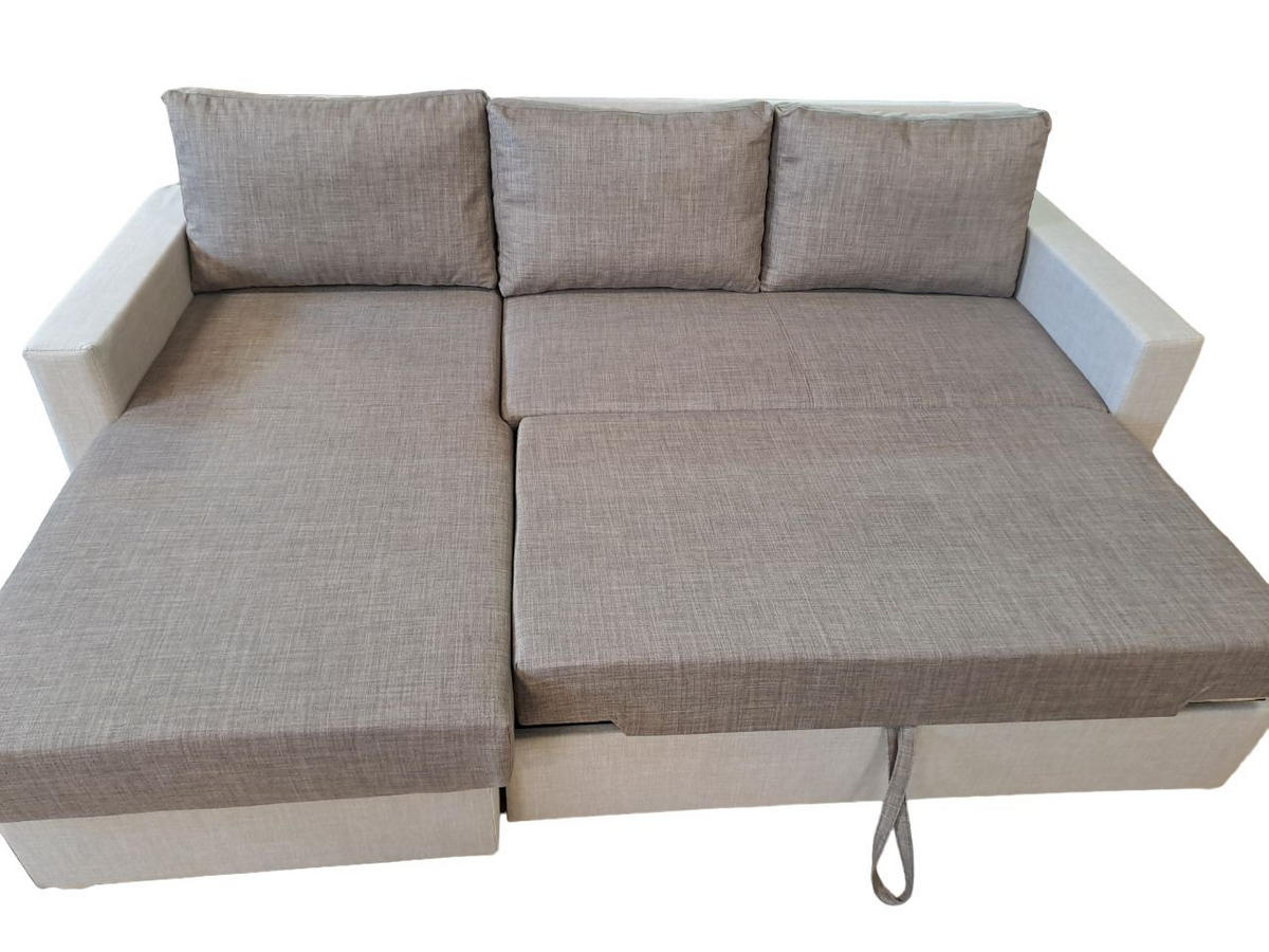 SJEDEĆA GARNITURA drvni materijal, drvo  bež, smeđa   - boje hrasta/bež, Design, drvni materijal/drvo (155/230cm) - Xora