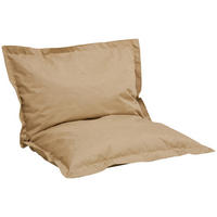 SITZSACK Webstoff Beige 380 L  - Beige, Design, Textil (140/180/14cm) - Boxxx