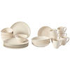 KOMBISERVICE Beige 24-teilig AQUA SABBIA  - Beige, Trend, Keramik - Novel