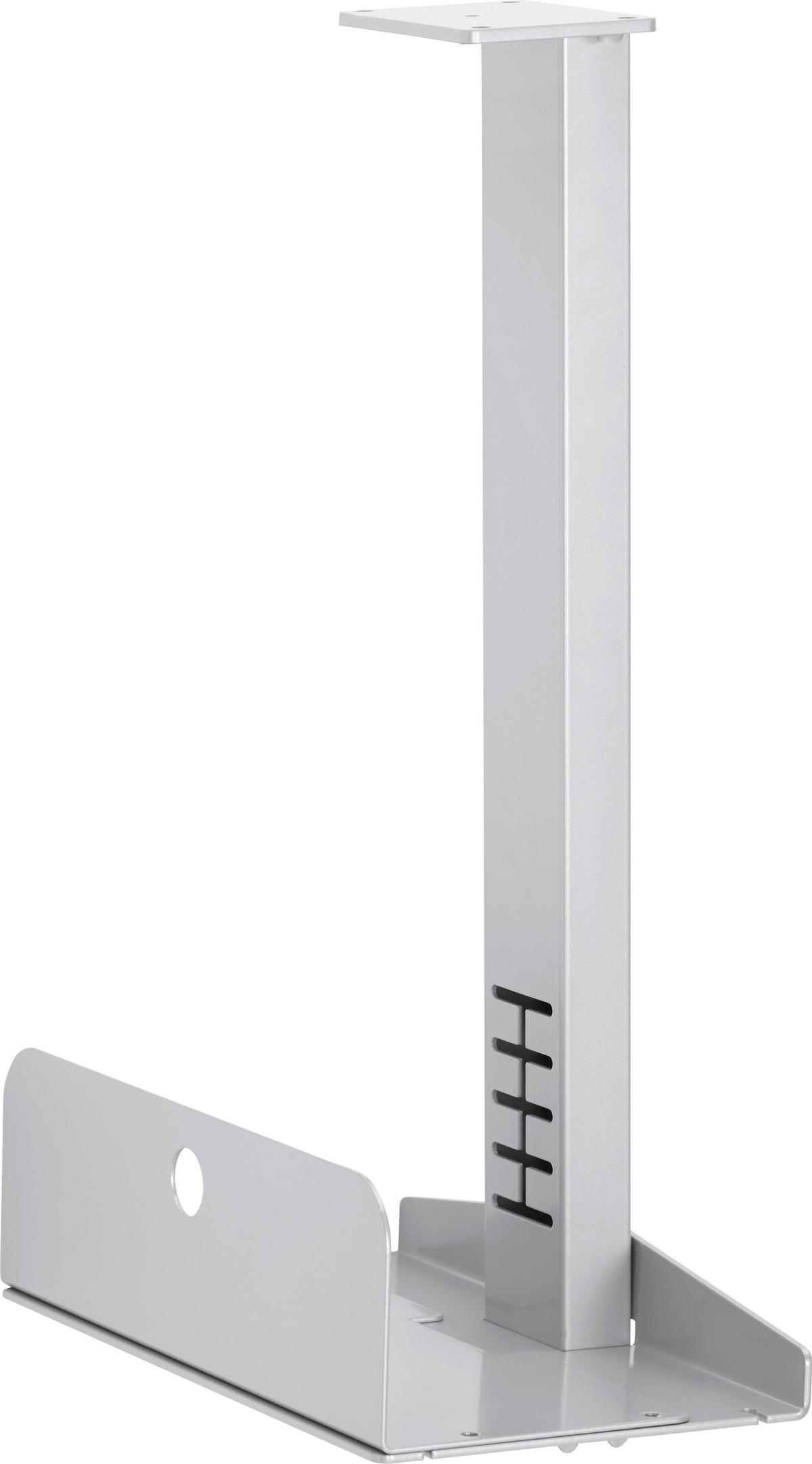 PC-HALTERUNG Metall Alufarben  - Alufarben, Design, Metall (30/38-44/15-25cm) - Moderano