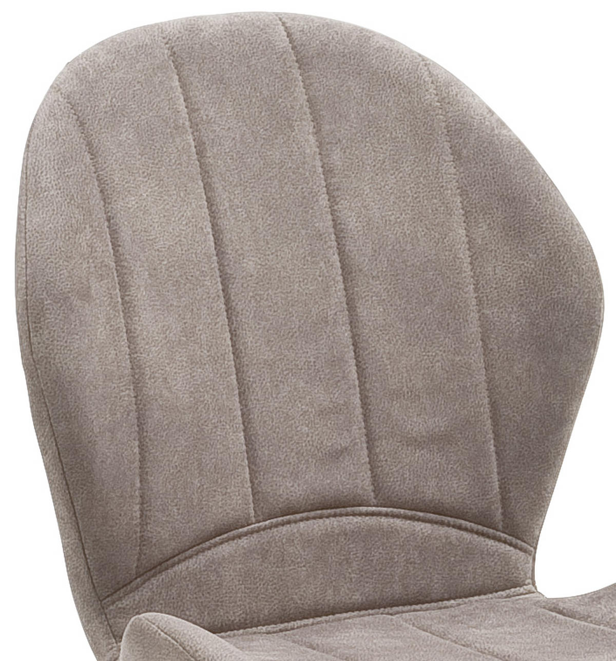 STUHL Flachgewebe Sandfarben  - Sandfarben/Anthrazit, Basics, Textil/Metall (51/89/56cm) - Livetastic