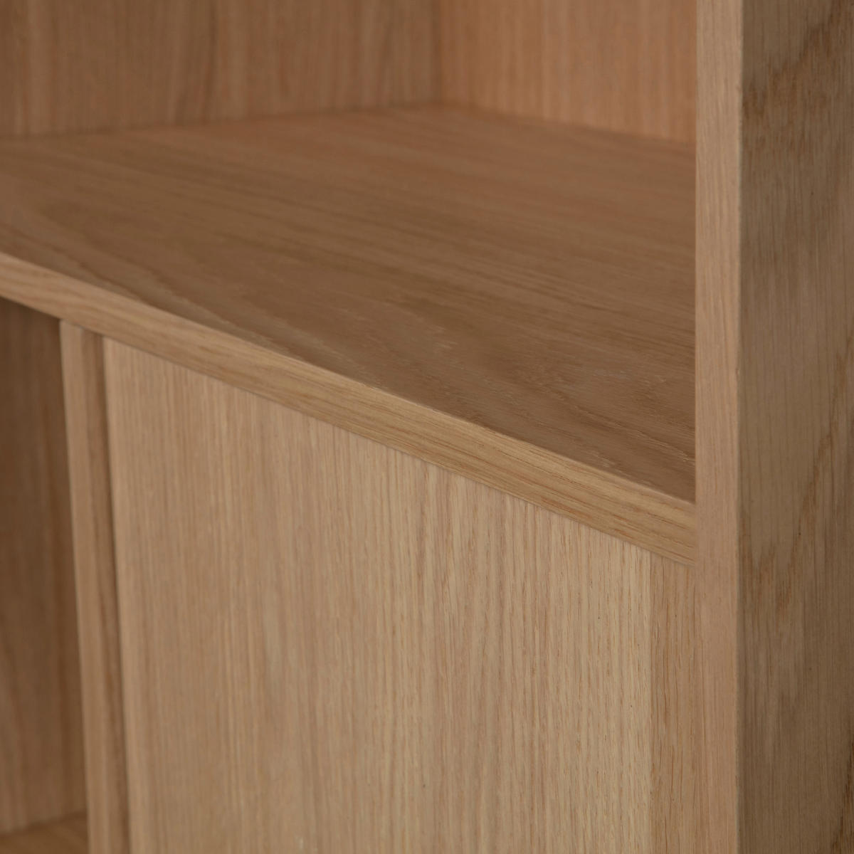 REGAL Eiche furniert Naturfarben  - Naturfarben, Design, Holz (77/199/40cm) - Livetastic