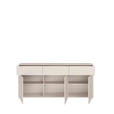 SIDEBOARD  184,2/83,1/41,5 cm 3 Schublade(n)  - Sandfarben/Grau, MODERN, Holzwerkstoff/Kunststoff (184,2/83,1/41,5cm) - Carryhome