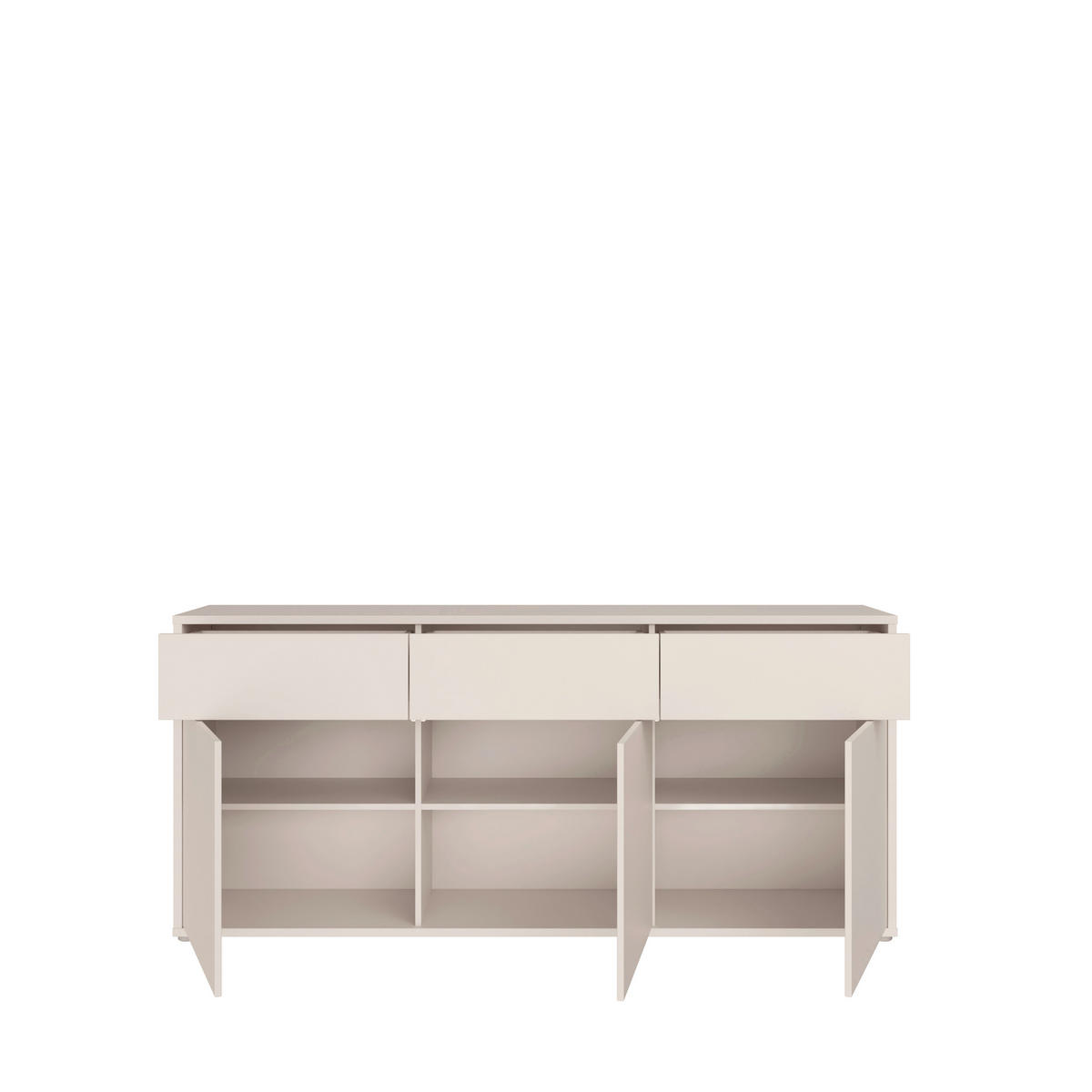SIDEBOARD  184,2/83,1/41,5 cm 3 Schublade(n)  - Sandfarben/Grau, MODERN, Holzwerkstoff/Kunststoff (184,2/83,1/41,5cm) - Carryhome