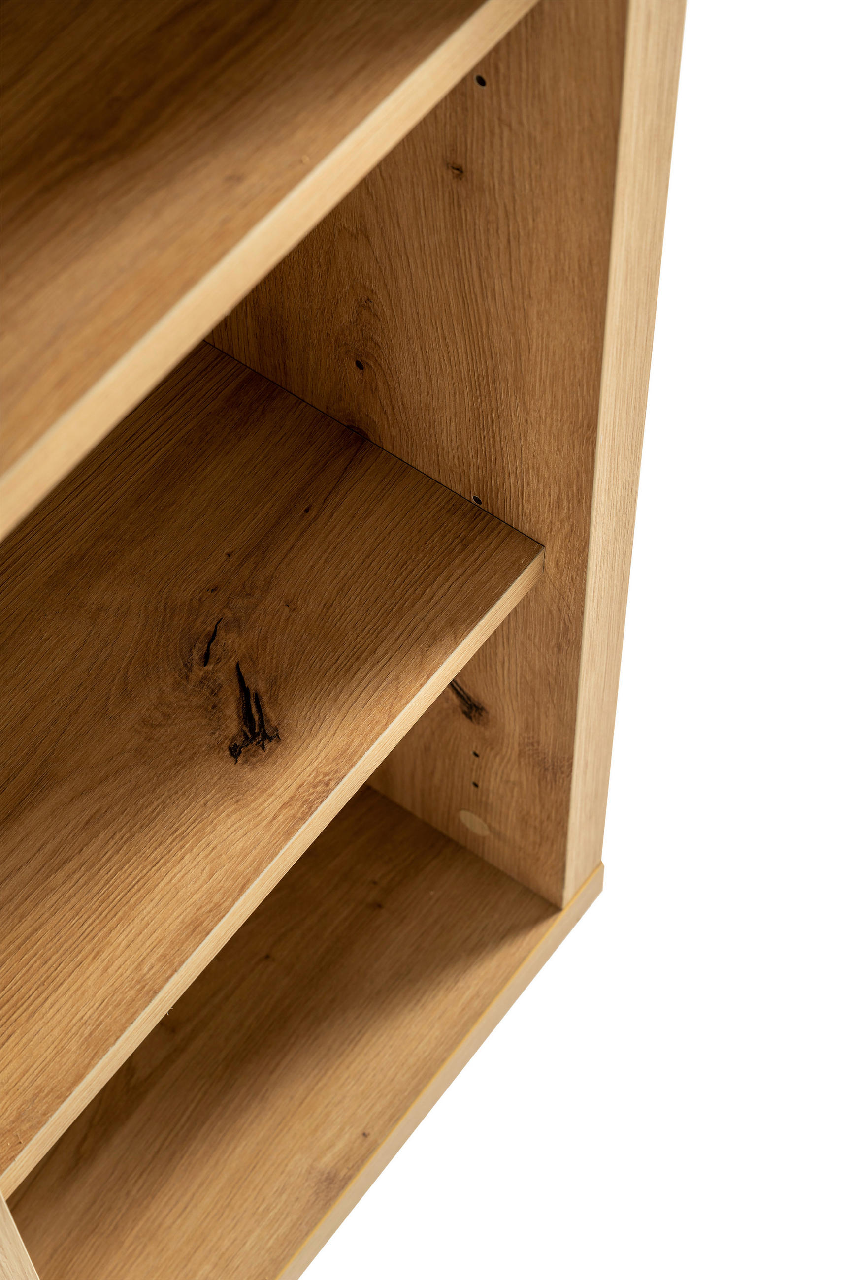 IRATTARTÓ POLC - Design, faalapú anyag (45,2/215,8/35,5cm) - Carryhome
