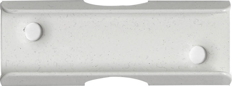 HÅLLARE  - vit, Klassisk, metall (7,5cm)