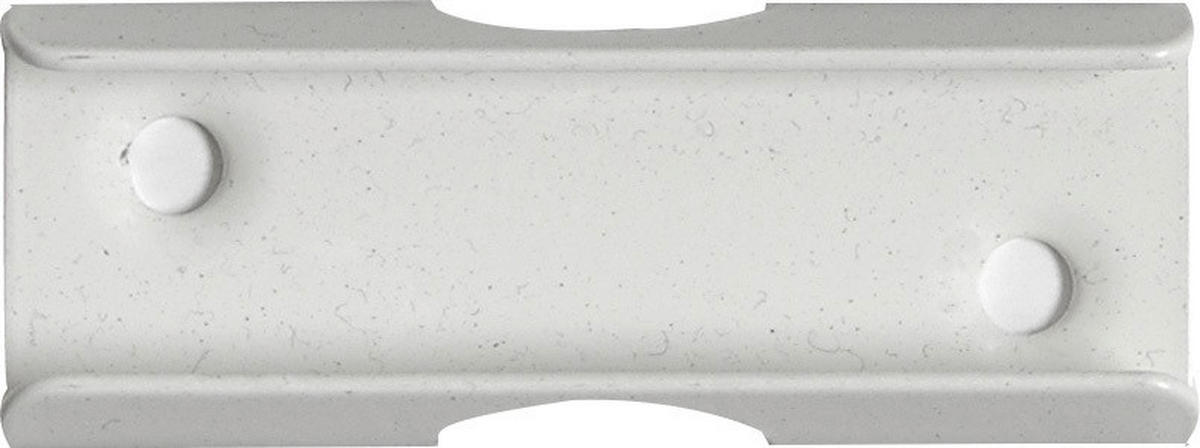 FÄSTE  - vit, Klassisk, metall (7,5cm)