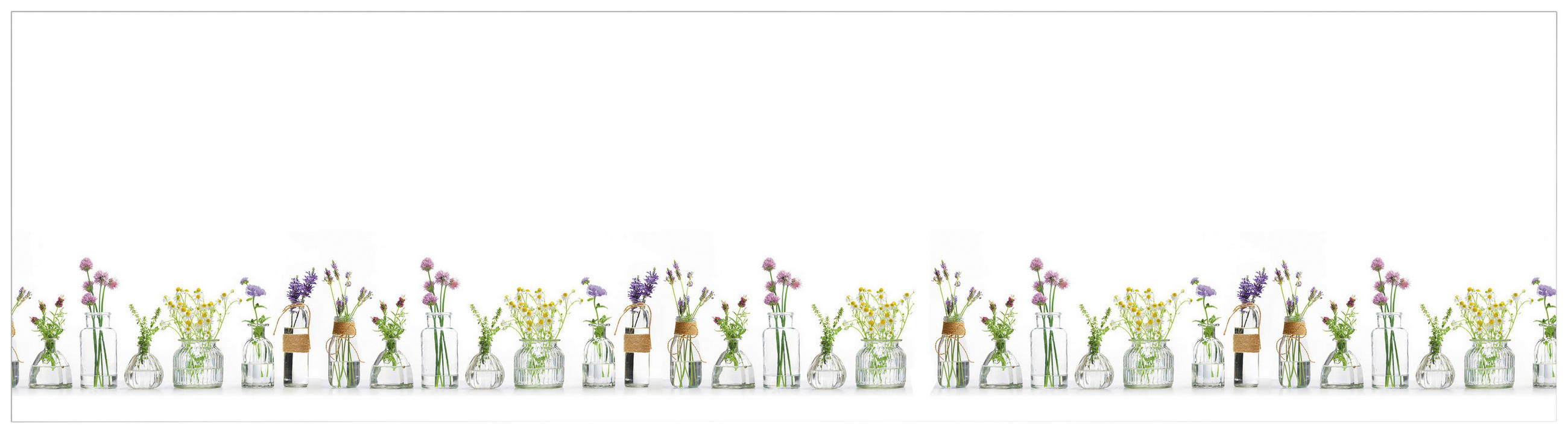 Fani Küchenrückwand Smart - Glas Grün, 240x63.7x0.6 cm
