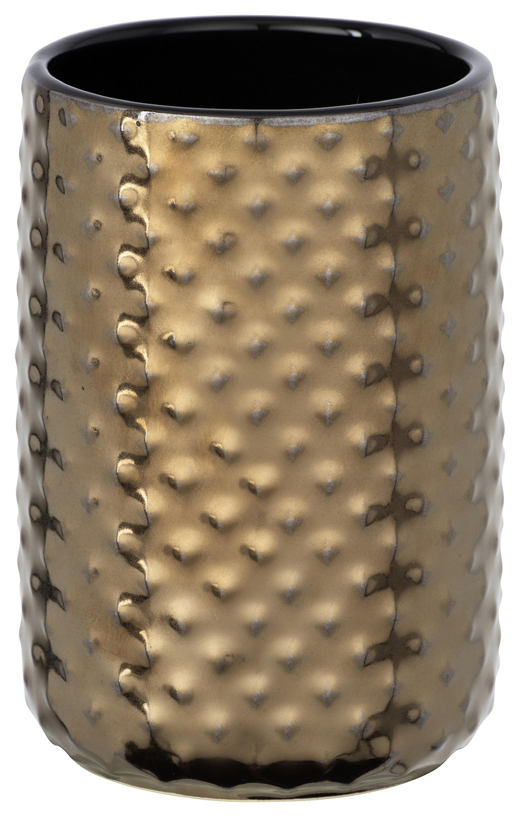 KELÍMEK NA ZUBNÍ KARTÁČEK měděné barvy - měděné barvy, Basics, keramika (7,5/11cm)