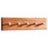 GARDEROBENLEISTE - Buchefarben, Natur, Holz/Metall (50/10/3,5cm) - Linea Natura GARDEROBENLEISTE - Buchefarben, Natur, Holz/Metall (50/10/3,5cm) - Linea Natura