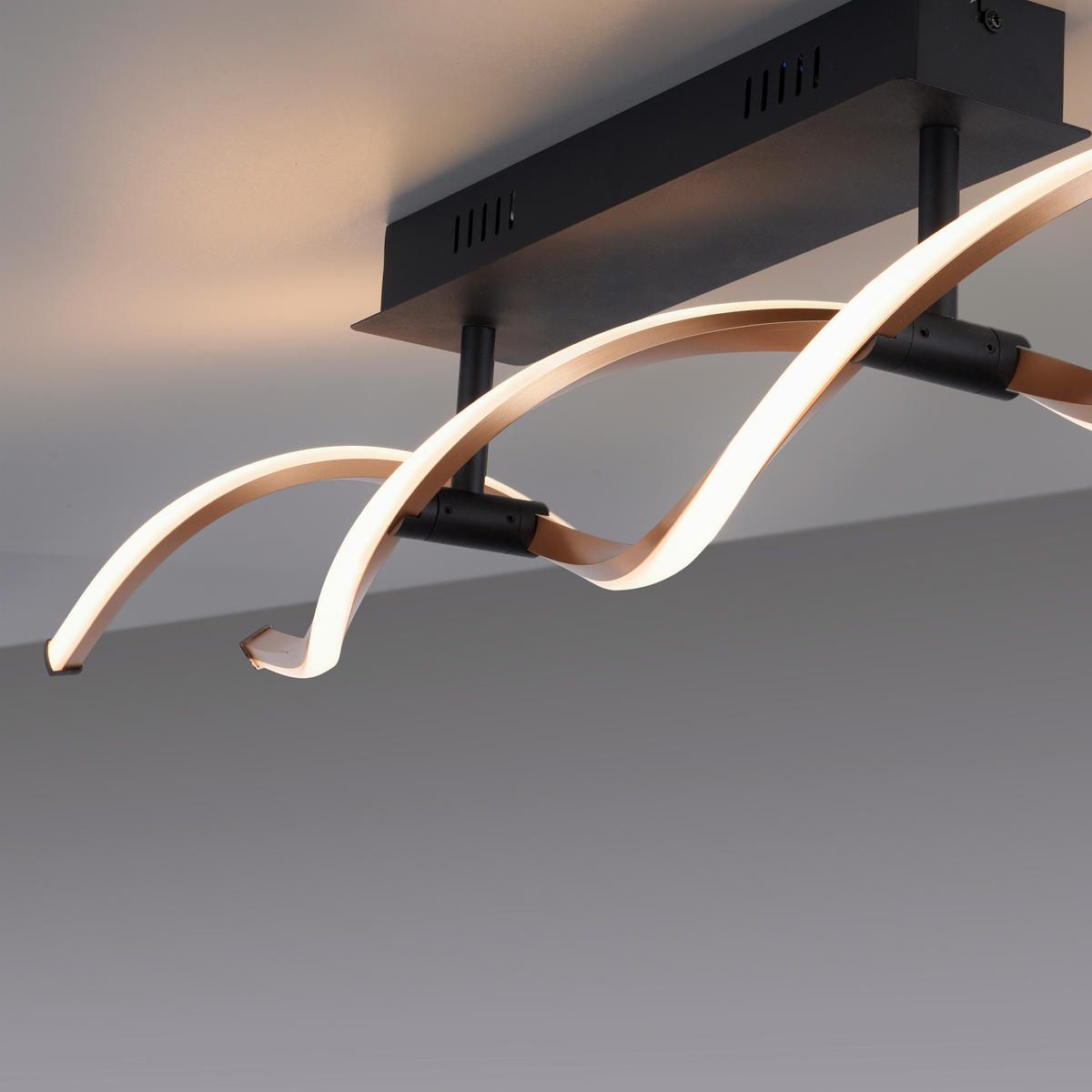 LED-DECKENLEUCHTE Polina 106/12/17 cm   - Design, Metall (106/12/17cm) - Paul Neuhaus