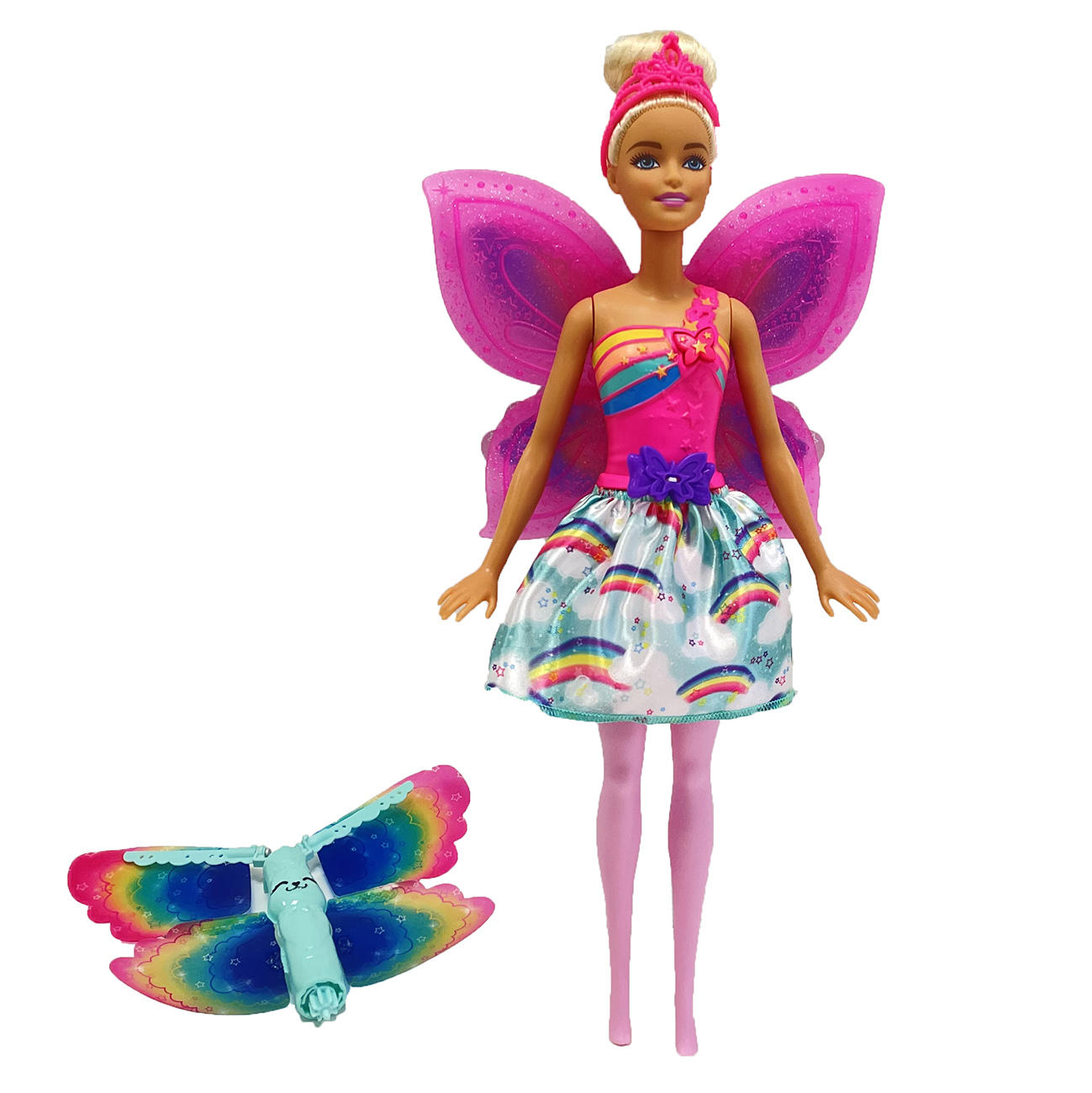 SPIELPUPPE - Blau/Pink, Trend, Kunststoff (23/6/33cm) - Barbie