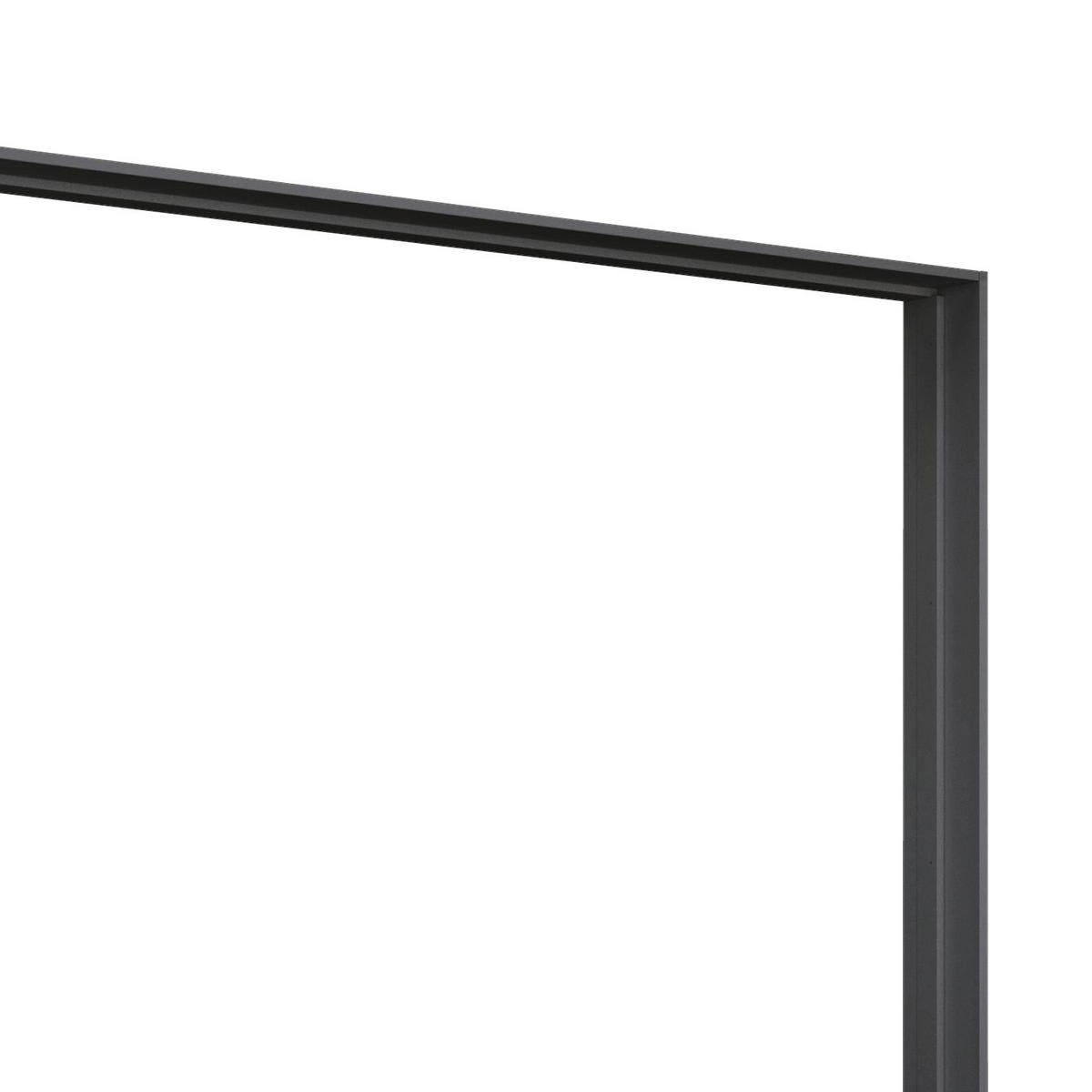 PASSEPARTOUTRAHMEN 368/233/64 cm Grau  - Grau, MODERN, Holzwerkstoff (368/233/64cm) - Luca Bessoni