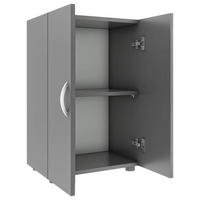 AKTENSCHRANK 49/74/34 cm  - Anthrazit, Modern, Holzwerkstoff (49/74/34cm) - MID.YOU