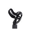 SKULPTUR - Schwarz, Basics, Kunststoff (14.5/44.5/33cm) - Light & Living